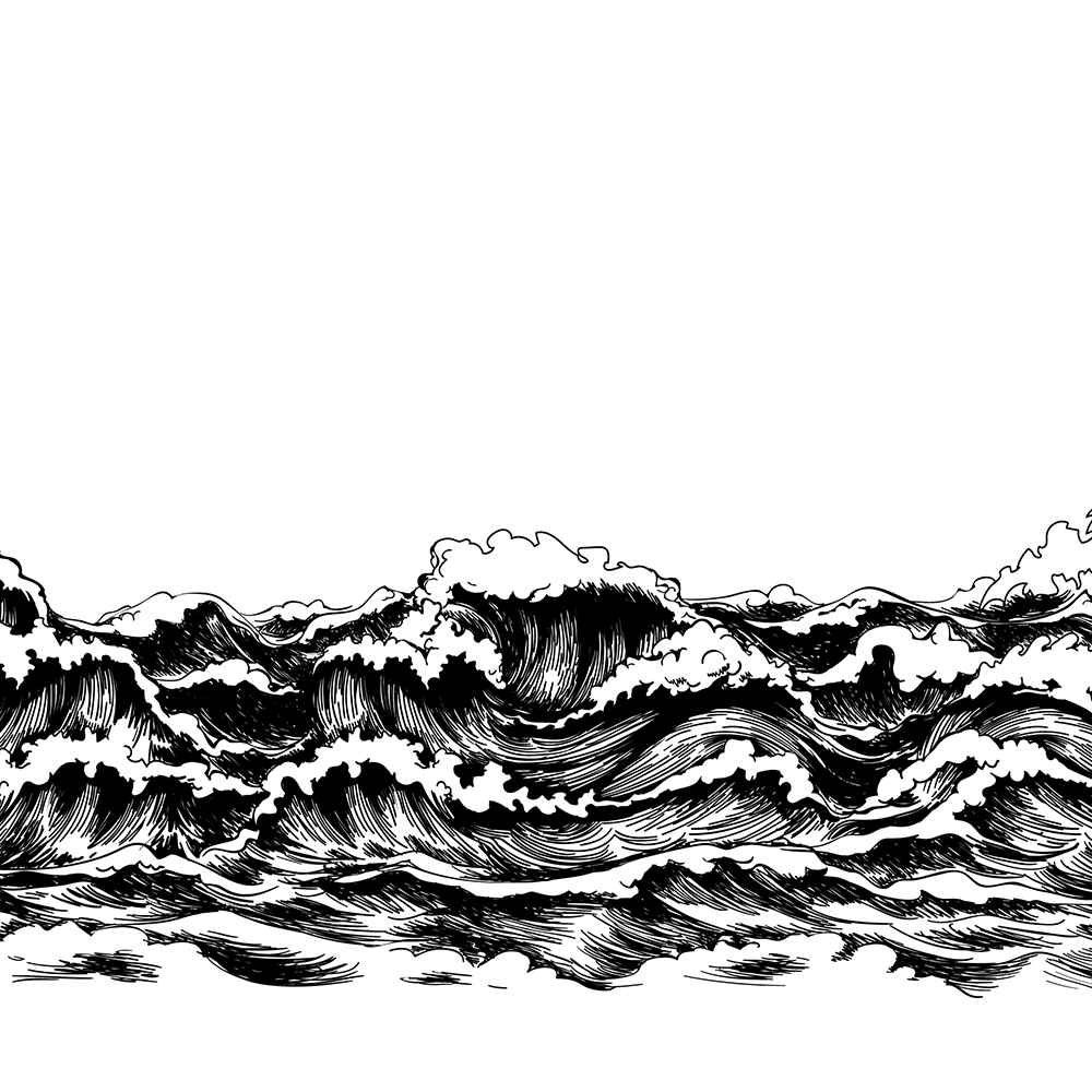 OCEAN WAVE WRAP AROUND